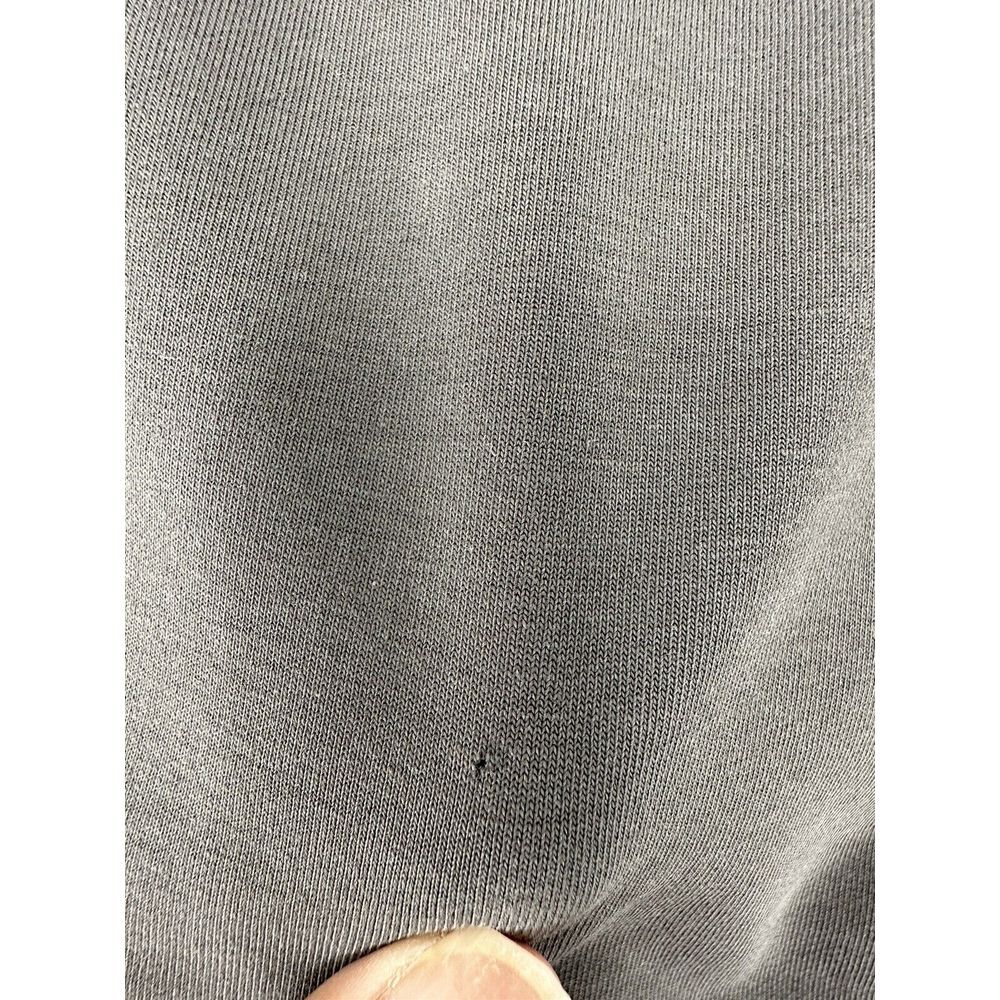 BYLT Shirt‎ Mens Medium Drop Cut Lux Short Sleeve Color Block Raglan Black Gray - Picture 2 of 10